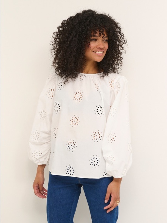 Kaffe Tops - NWT Kaffe Eyelet Top